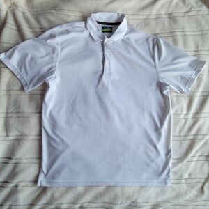 Ben Hogan White Men's Short-Sleeve Polo